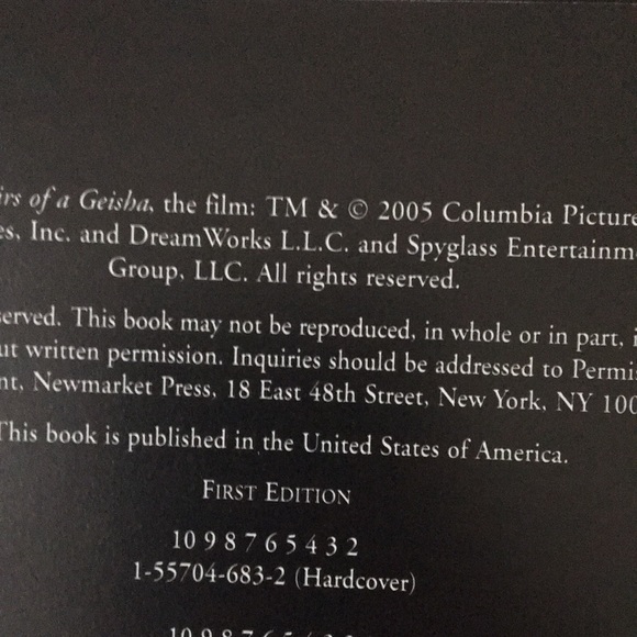 First Edition Memoirs of a geisha a portrait of the film - 2005 - Picture 6 of 13